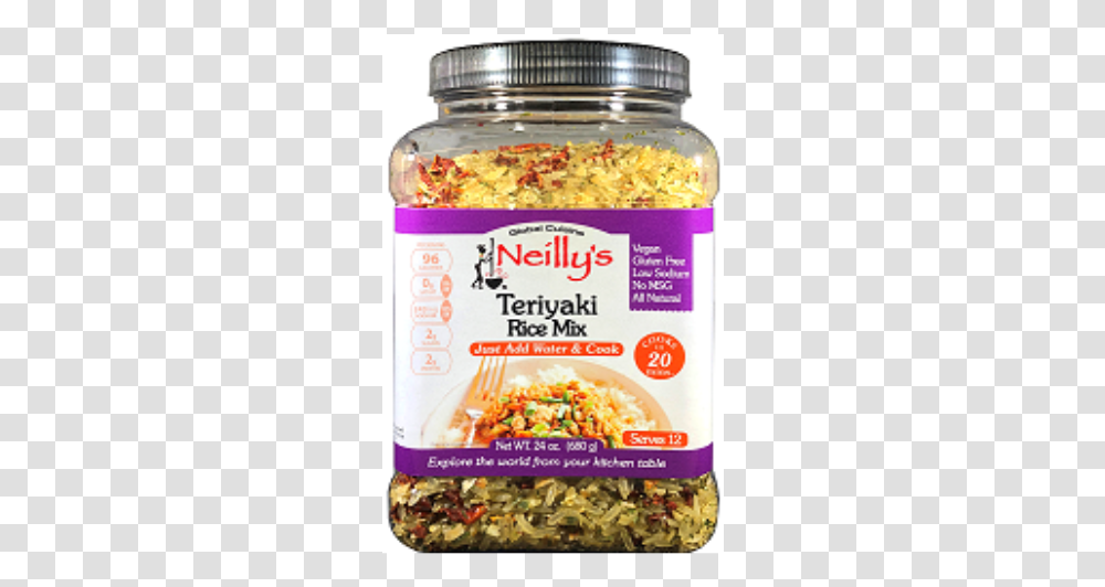 Teriyaki Rice Mix Carrot, Menu, Food, Popcorn Transparent Png