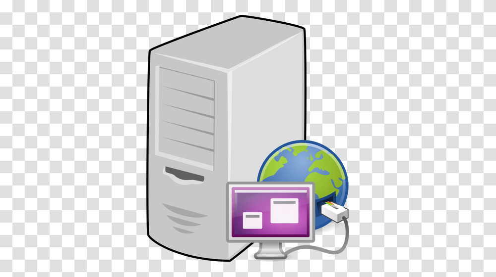 Terminal Server Vector Clip Art, Computer, Electronics, Mailbox, Letterbox Transparent Png
