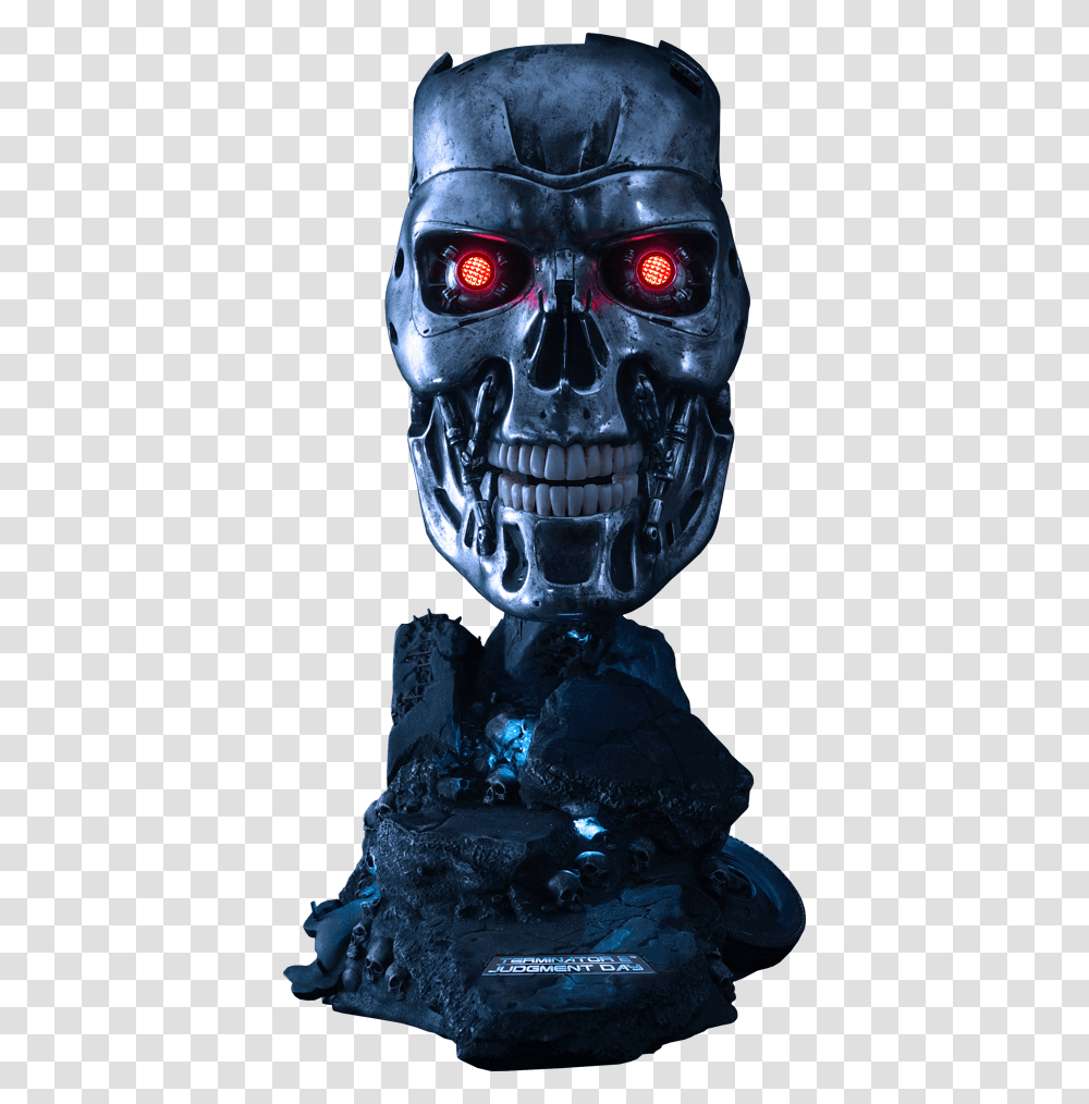 Terminator 2 Endoskeleton Terminator, Helmet, Apparel, Alien Transparent Png