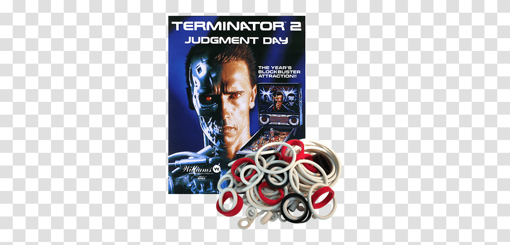 Terminator 2 Judgment Day Mame, Person, Human, Cable, Poster Transparent Png