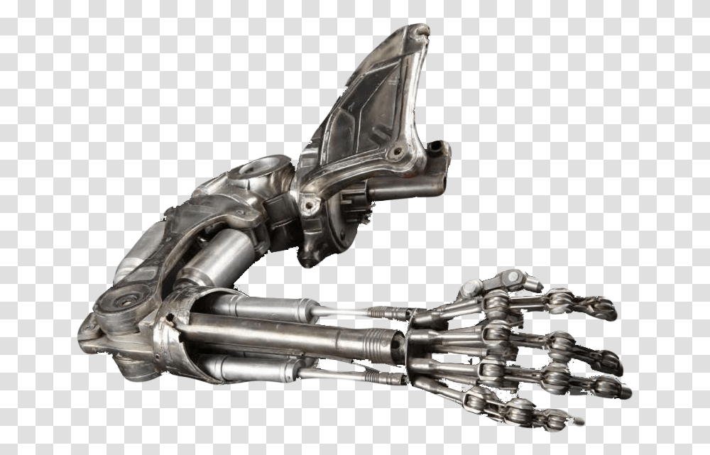 Terminator Arm Terminator Arm, Gun, Weapon, Weaponry, Machine Transparent Png
