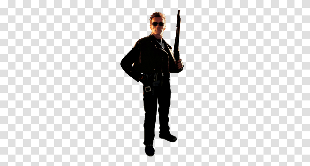 Terminator, Character, Person, Sunglasses Transparent Png