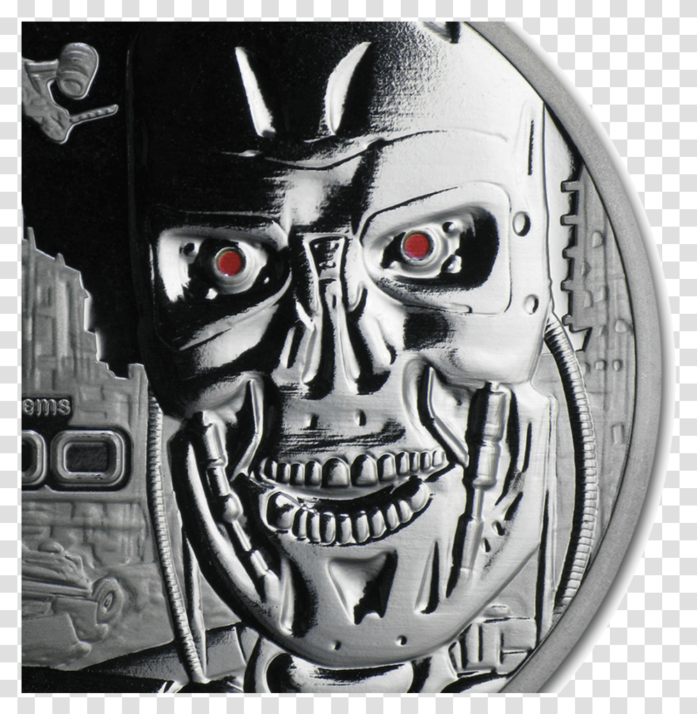 Terminator Download Coin, Helmet, Apparel Transparent Png