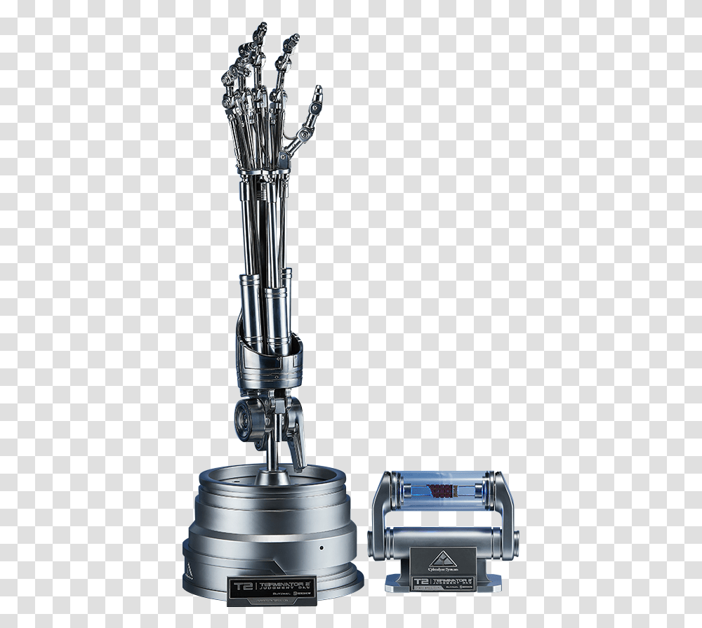 Terminator Eye Terminator Endoskeleton Arm, Sink Faucet, Microscope, Machine, Tabletop Transparent Png