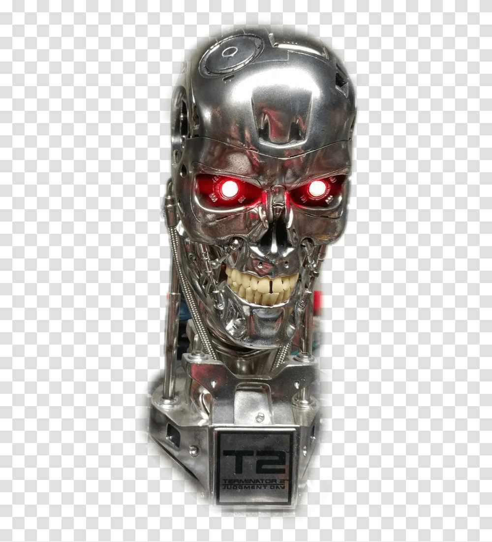 Terminator Face Action Figure, Helmet, Apparel, Alien Transparent Png