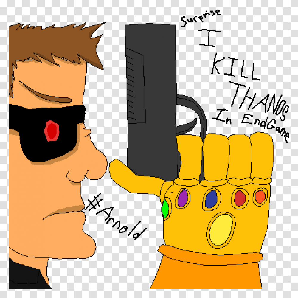 Terminator For The Win By Gaming04 Cartoon, Bomb, Weapon, Weaponry, Goggles Transparent Png