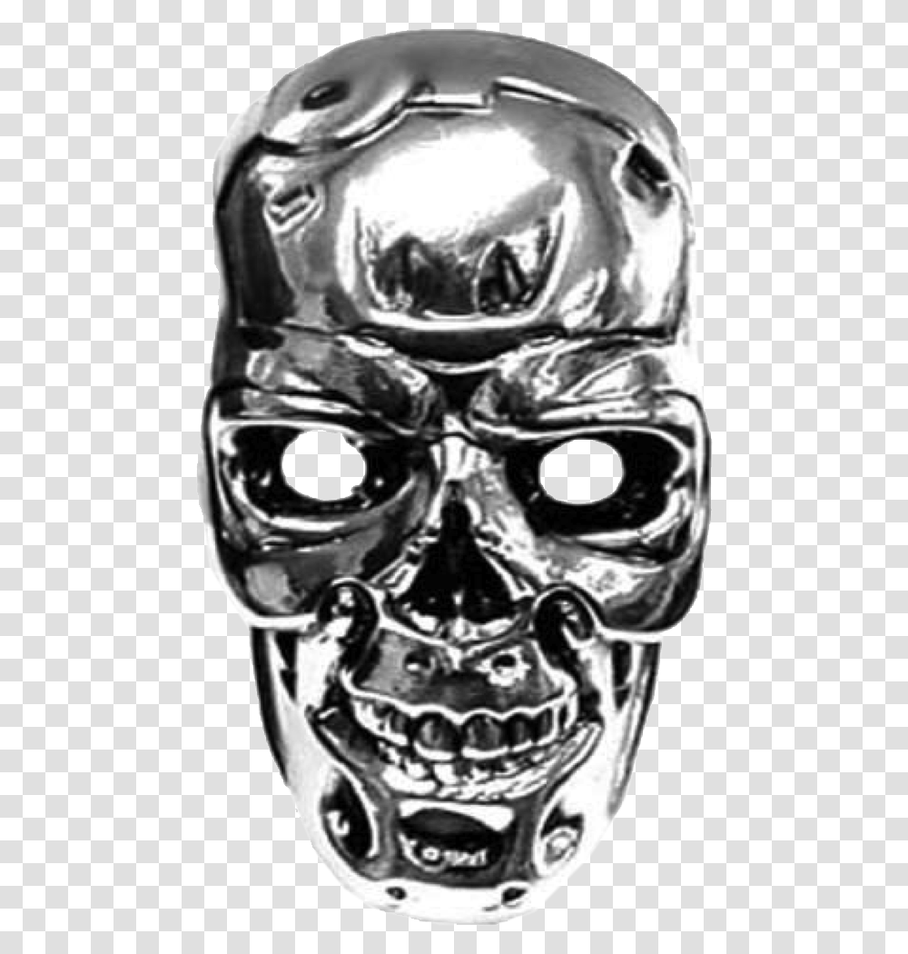 Terminator Hd Robot Hand Terminator, Helmet, Apparel, Mask Transparent Png