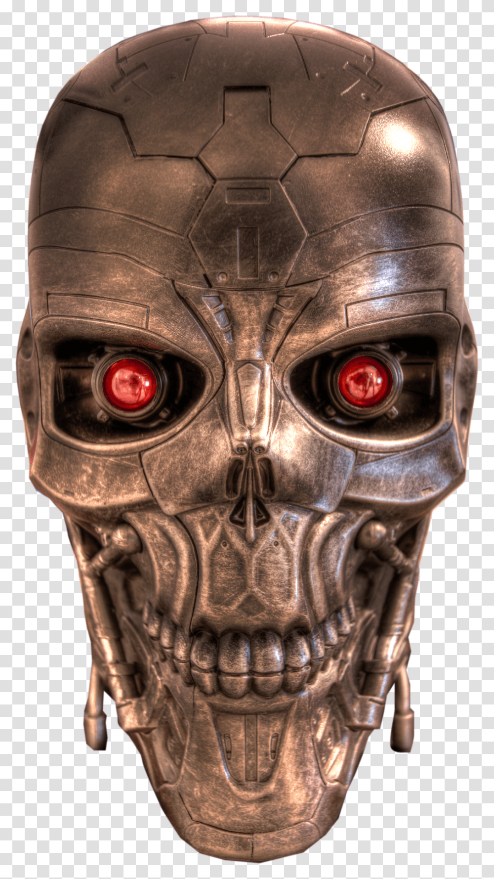 Terminator Head Terminator Head, Helmet, Apparel Transparent Png