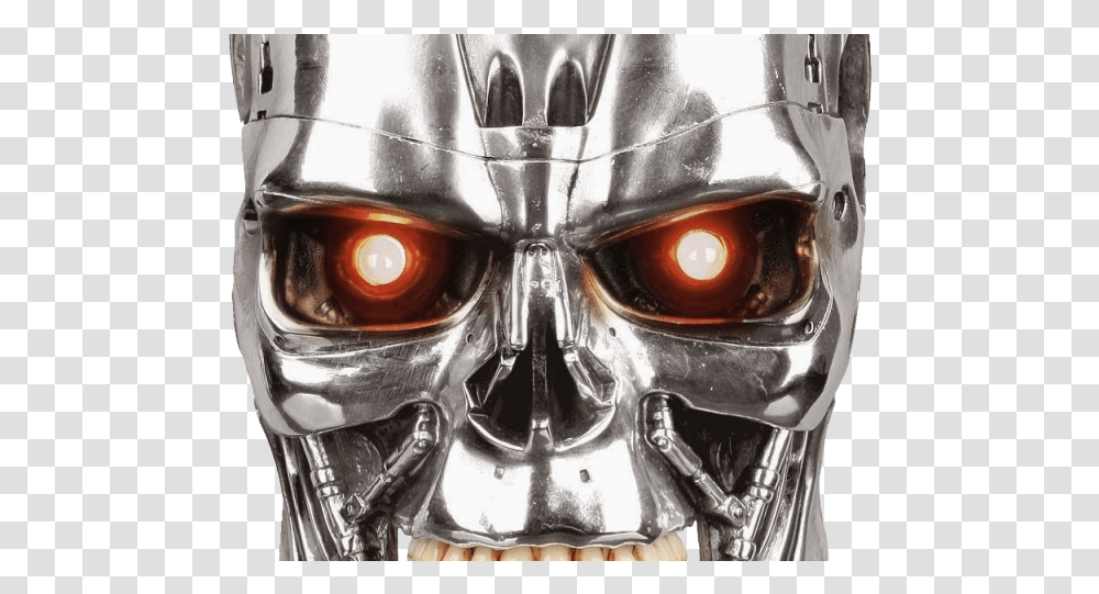 Terminator Skull, Head, Helmet, Apparel Transparent Png