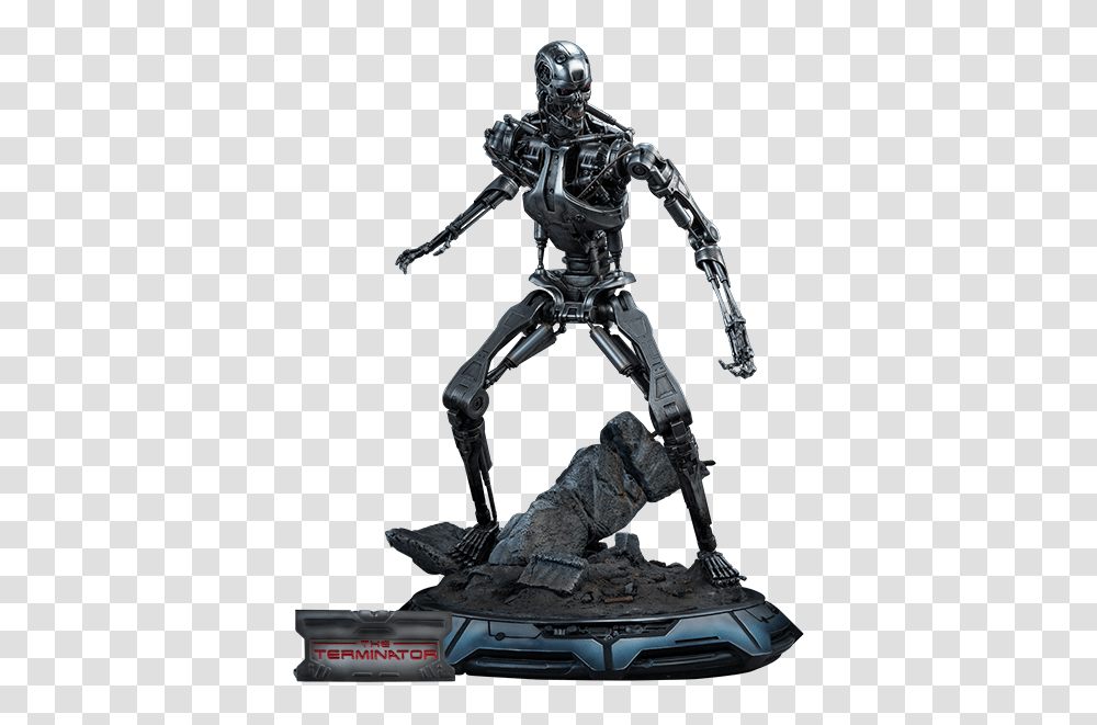 Terminator T Endoskeleton Maquette Sideshow Wishlist, Toy, Robot, Helmet Transparent Png