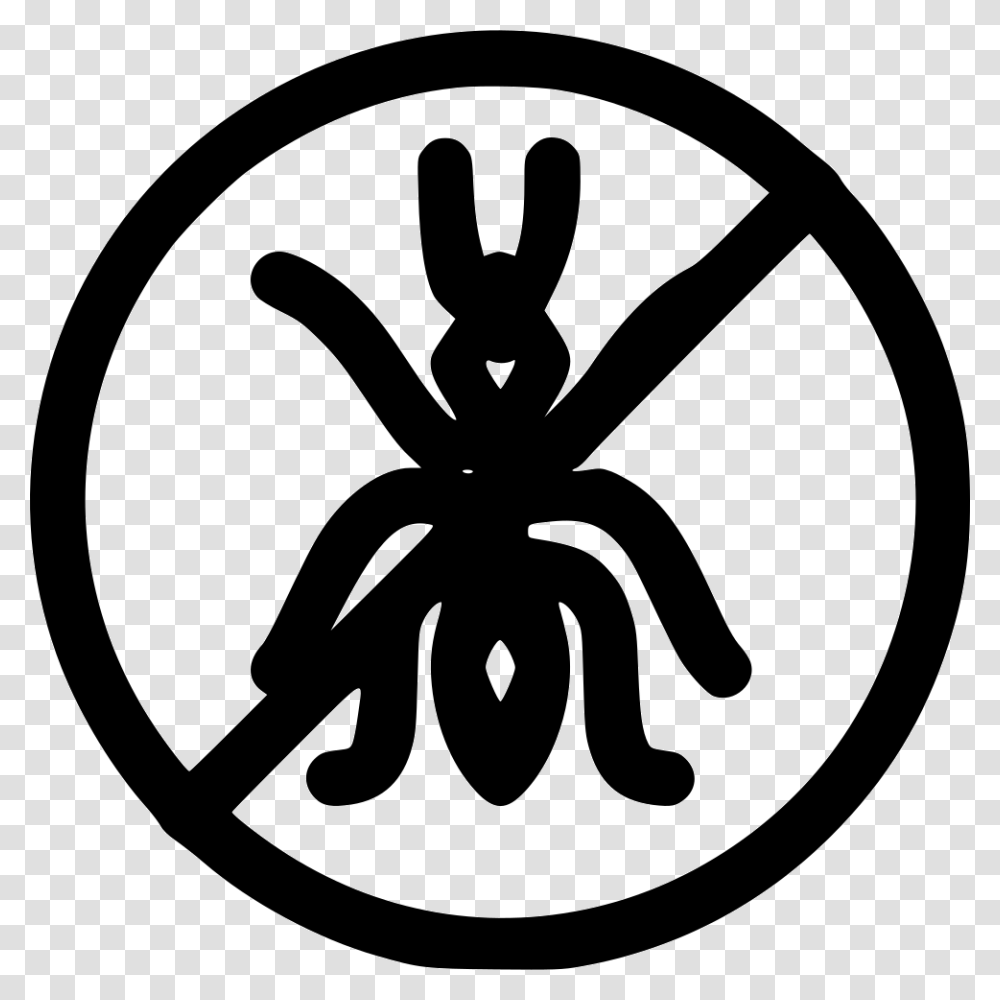 Termite Resistance Tick Vermin Bee Terminator No Pizza Icon, Logo, Trademark, Stencil Transparent Png