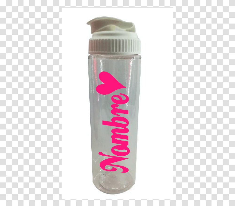 Termo Flip Modelo Tu Nombre Cursiva Water Bottle, Shaker, Cylinder Transparent Png