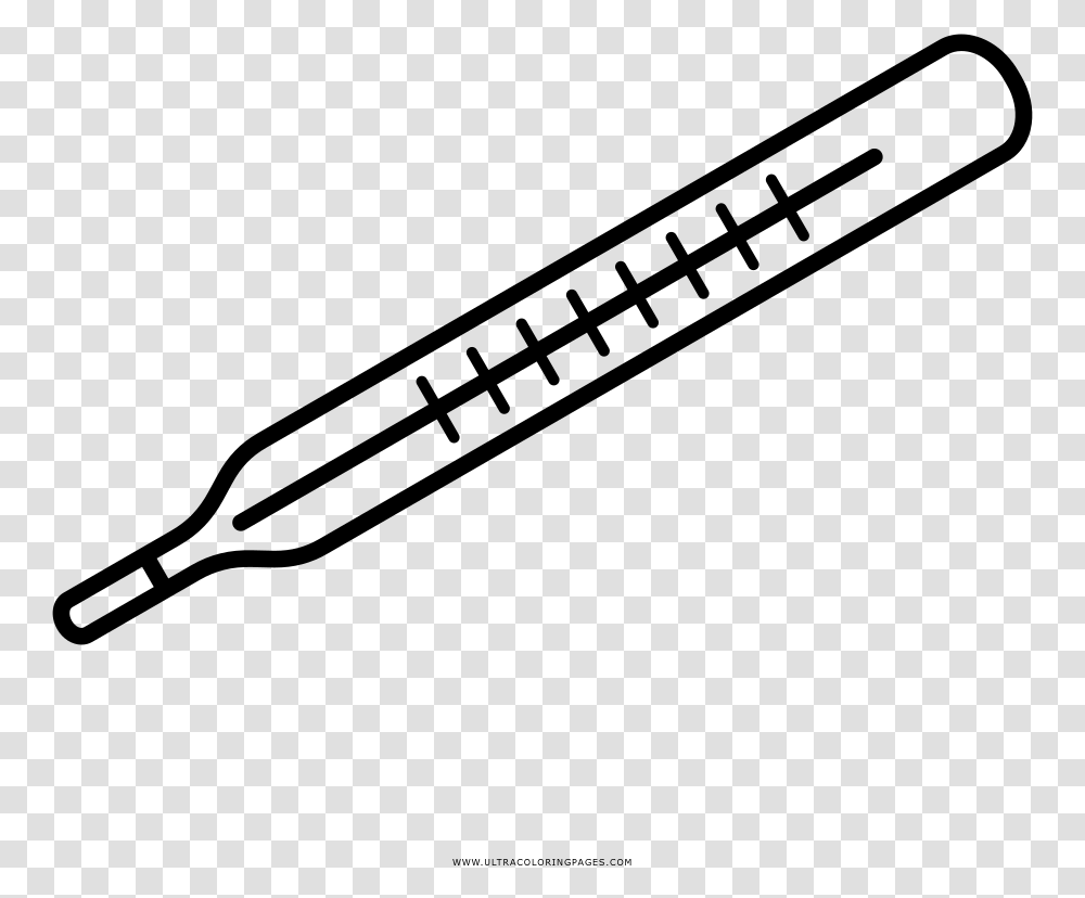 Termometer Thermometer Clipart For Coloring, Gray, World Of Warcraft Transparent Png