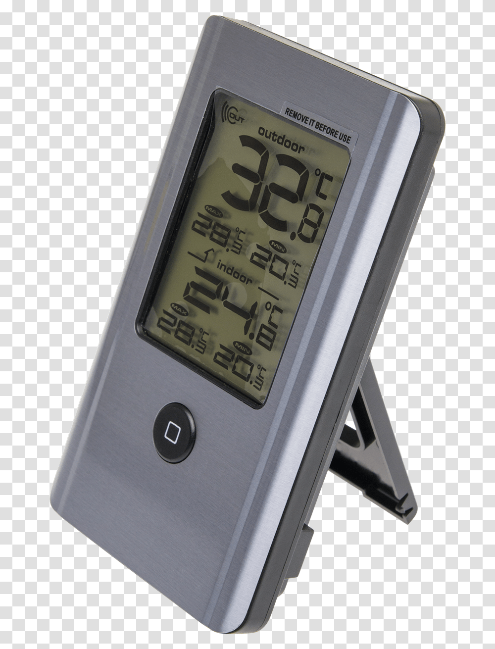 Termometer Trdls Termometer Inne Ute, Mobile Phone, Electronics, Cell Phone, Electrical Device Transparent Png