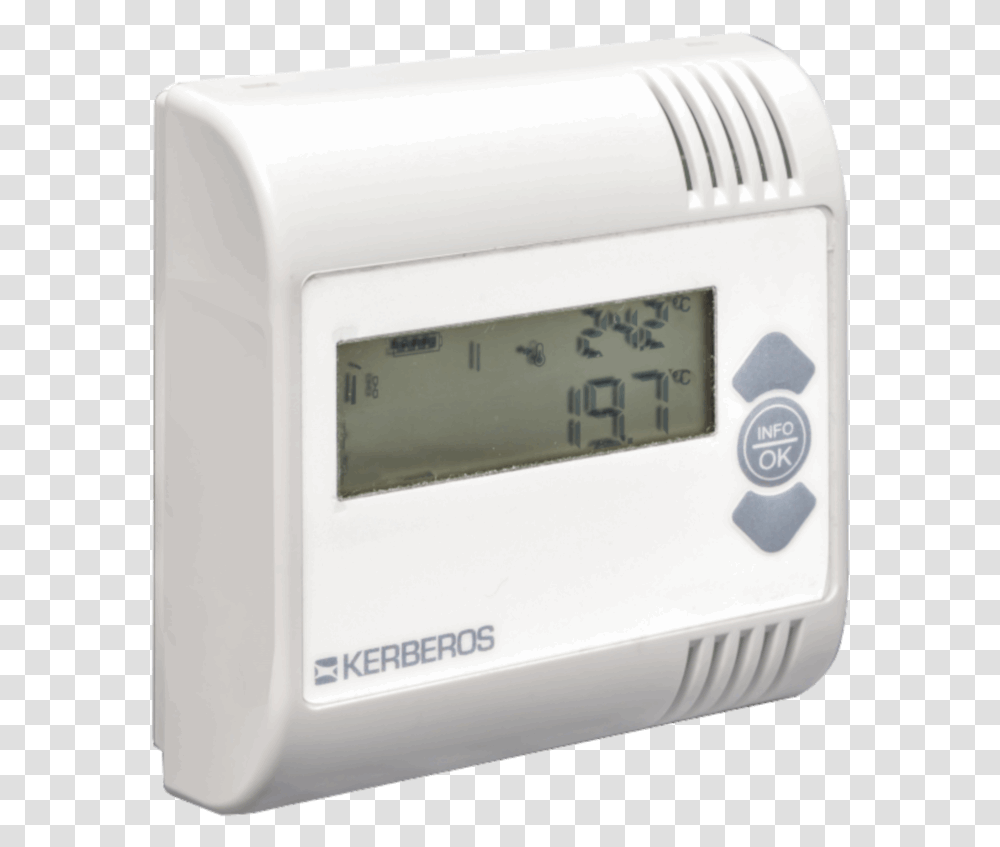 Termostato Wireless A Batteria Stand Alone Radio Clock, Digital Clock, Alarm Clock, Mailbox, Letterbox Transparent Png