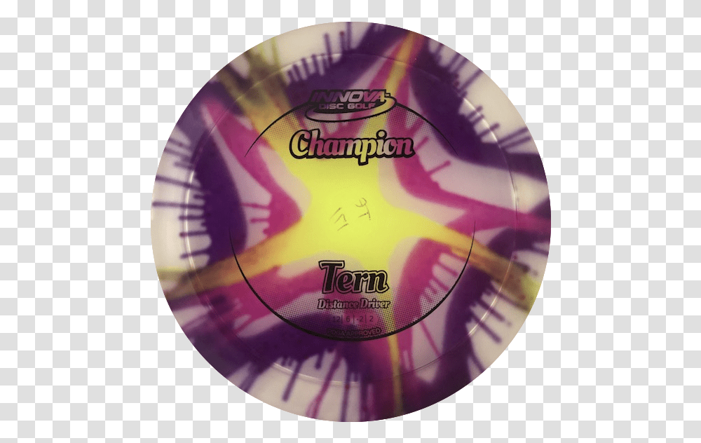 Tern Drivertye Dye Champion Plasticpurple Burst Wyellow Yellow Star, Disk, Dvd, Sphere Transparent Png