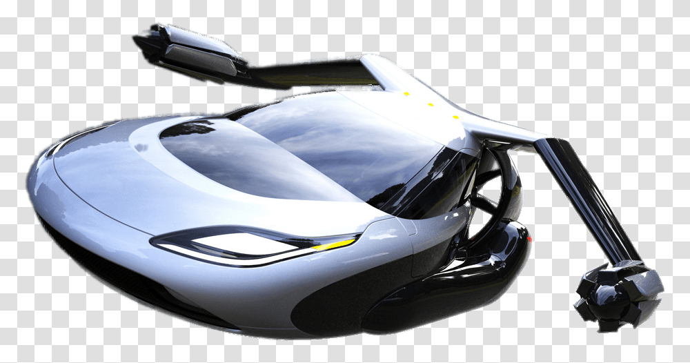 Terrafugia Tf X Flying Car Transport In The Future, Spoke, Machine, Tire, Wheel Transparent Png