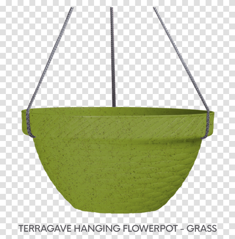 Terragave Hanging Flowerpot Grass Boat, Tennis Ball, Sport, Sports, Bow Transparent Png