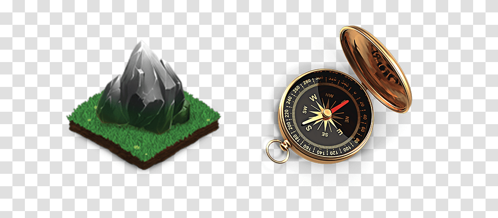 Terrain And Compass Icons Gauge, Wristwatch, Birthday Cake, Dessert, Food Transparent Png