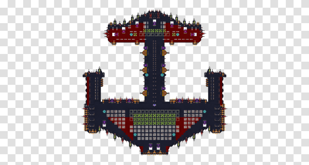 Terran Battlecruiser And Death Star Cosmoteer Official Forum Terran Battlecruiser, Architecture, Building, Scoreboard, Mansion Transparent Png