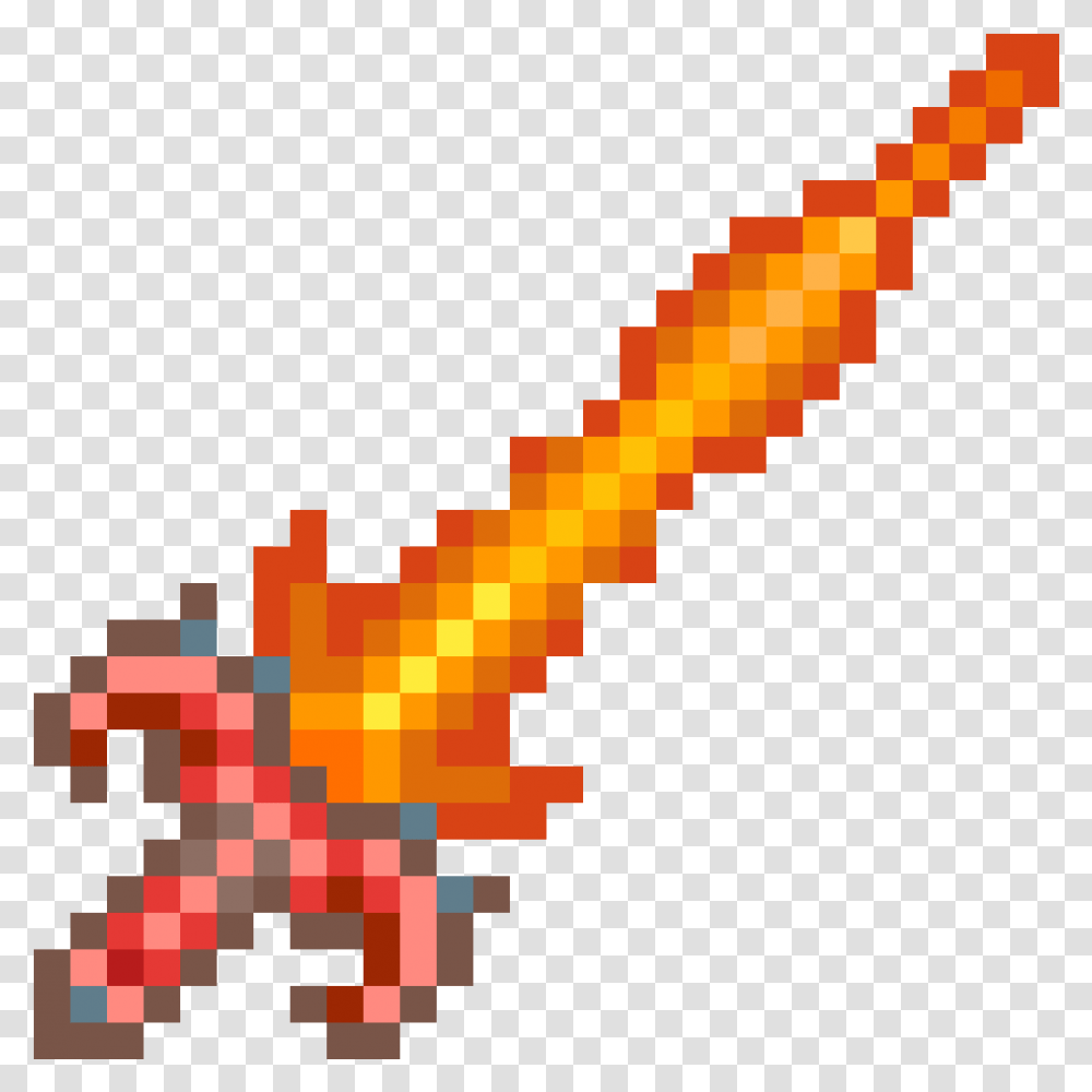 Terraria Fiery Greatsword, Weapon, Weaponry, Key, Outdoors Transparent Png