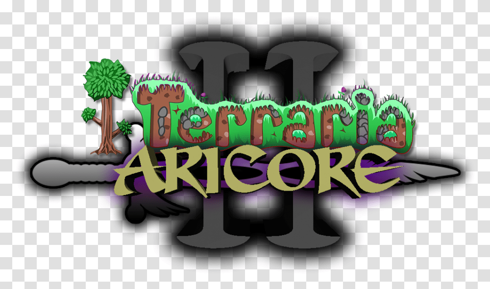 Terraria Logo, Text, Crowd, Word, Art Transparent Png