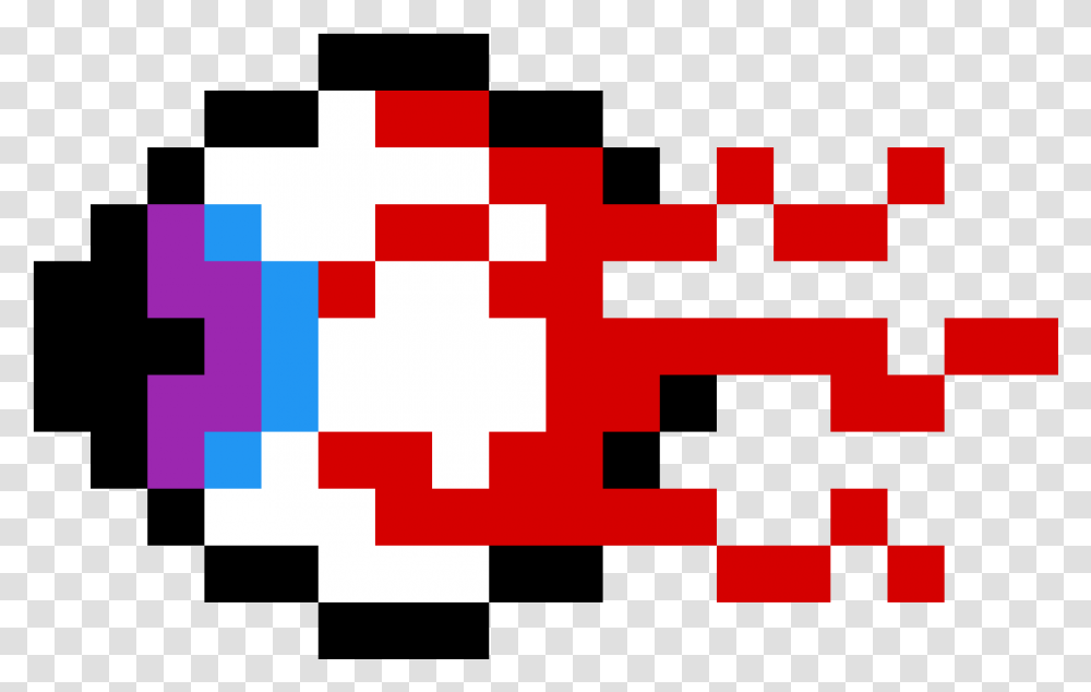 Terraria Pixel Art Grid, First Aid, Pac Man Transparent Png