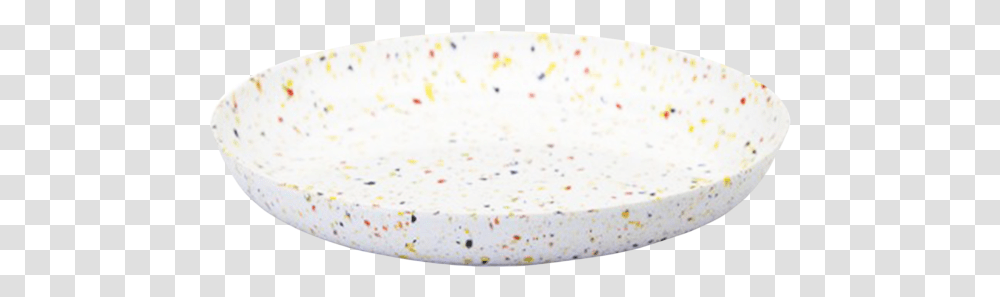 Terrazzo Melamine Plate Ceramic, Paper, Rug, Cream, Dessert Transparent Png