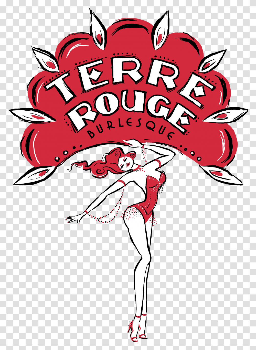 Terre Rouge Burlesque Illustration, Person, Dance, Ballet, Leisure Activities Transparent Png