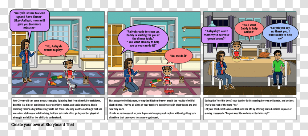 Terrible Twos Myth Or A Milestone Storyboard By Dantestink Sharing, Person, Human, Comics, Book Transparent Png