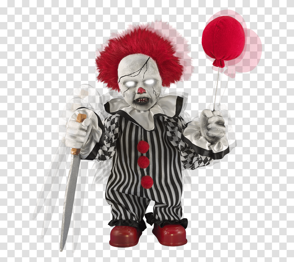 Terror Clown Spirit Halloween, Performer, Person, Human, Mime Transparent Png