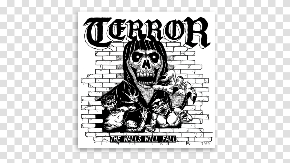 Terror The Walls Will Fall, Poster, Advertisement, Flyer, Paper Transparent Png