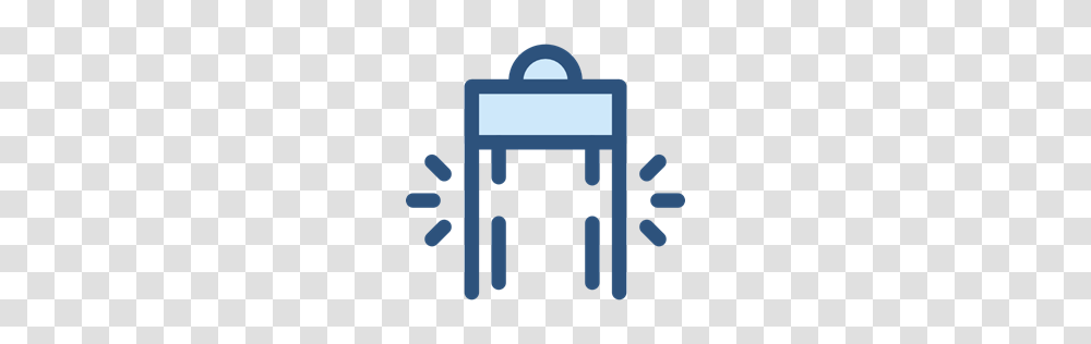 Terrorism Metal Detector Security Safety Protection Icon, Chair, Furniture, Mailbox, Letterbox Transparent Png