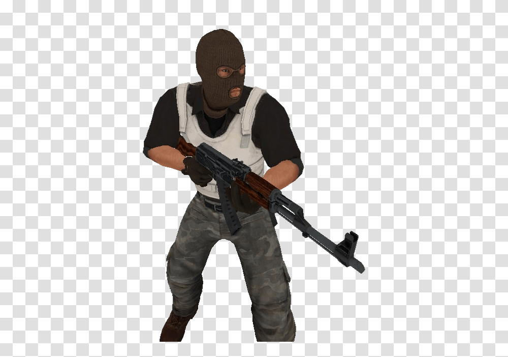 Terrorist, Person, Human, Gun, Weapon Transparent Png