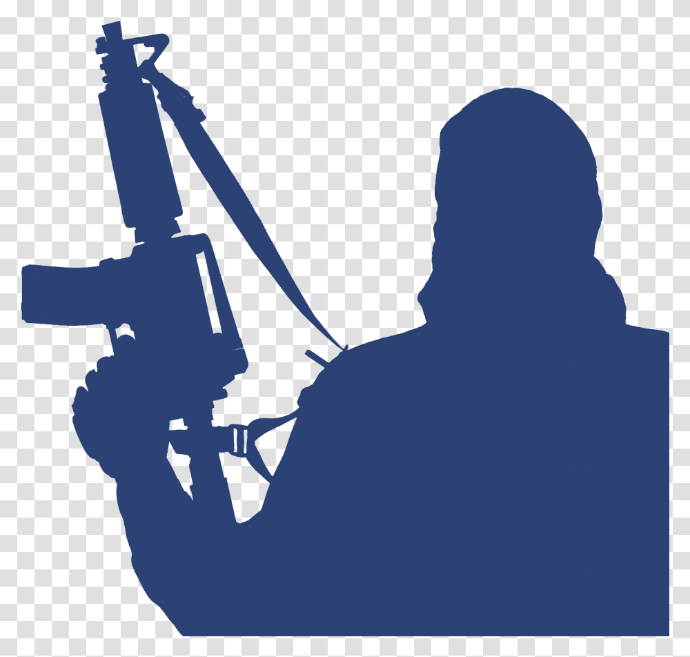 Terrorist, Person, Silhouette, Bow, Duel Transparent Png