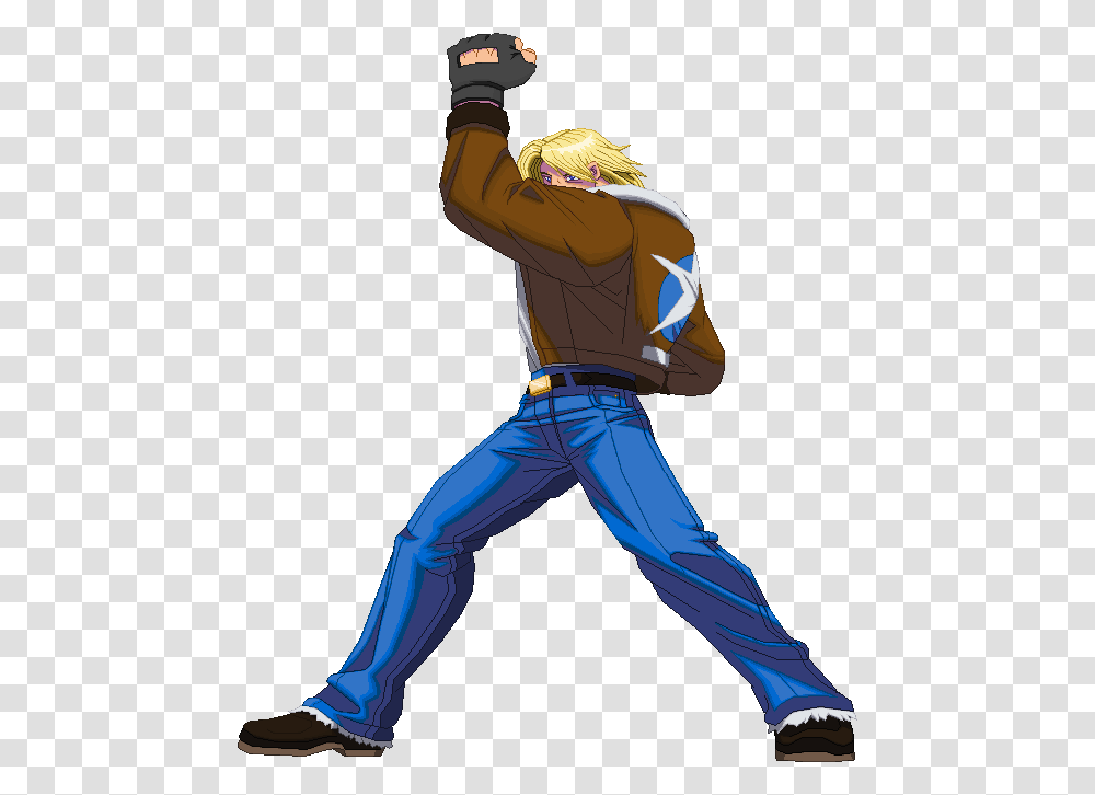 Terry Bogard Garou Mark Wolves, Person, Outdoors, People Transparent Png