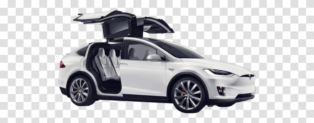 Tesla Car 2019 Tesla Model X Suv, Vehicle, Transportation, Sedan, Tire Transparent Png