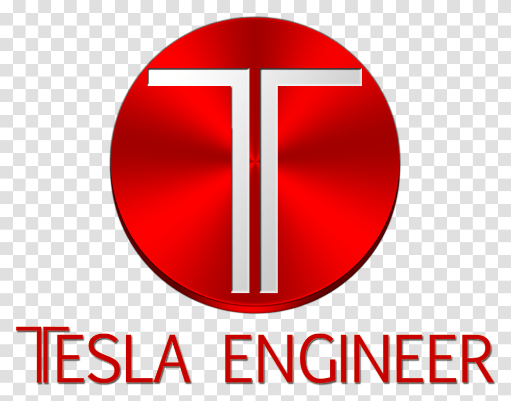 Tesla Engineer Logo Download, Trademark, First Aid, Road Sign Transparent Png
