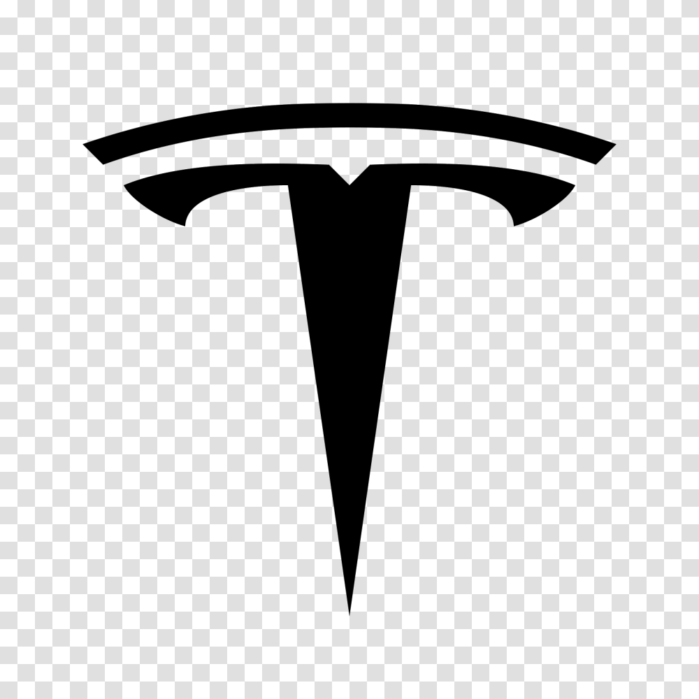 Tesla Logo, Gray Transparent Png