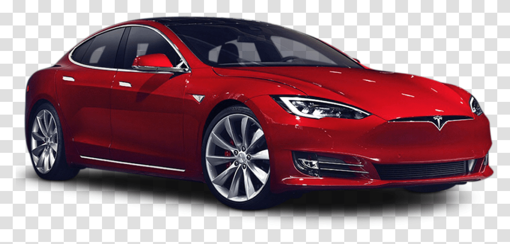Tesla Model S 2019 Red, Car, Vehicle, Transportation, Automobile Transparent Png