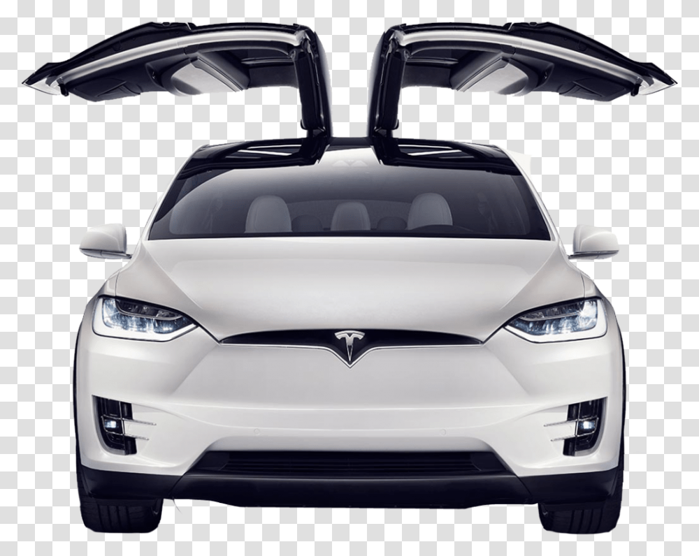 Tesla Model X, Car, Vehicle, Transportation, Sedan Transparent Png