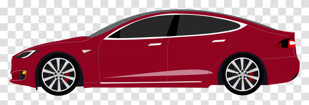 Tesla Model X Clipart Range Rover Mark, Car, Vehicle, Transportation, Sedan Transparent Png