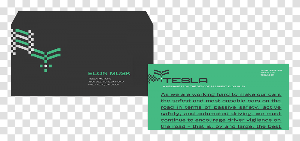 Tesla Rebrand Horizontal, Text, Paper, Business Card Transparent Png