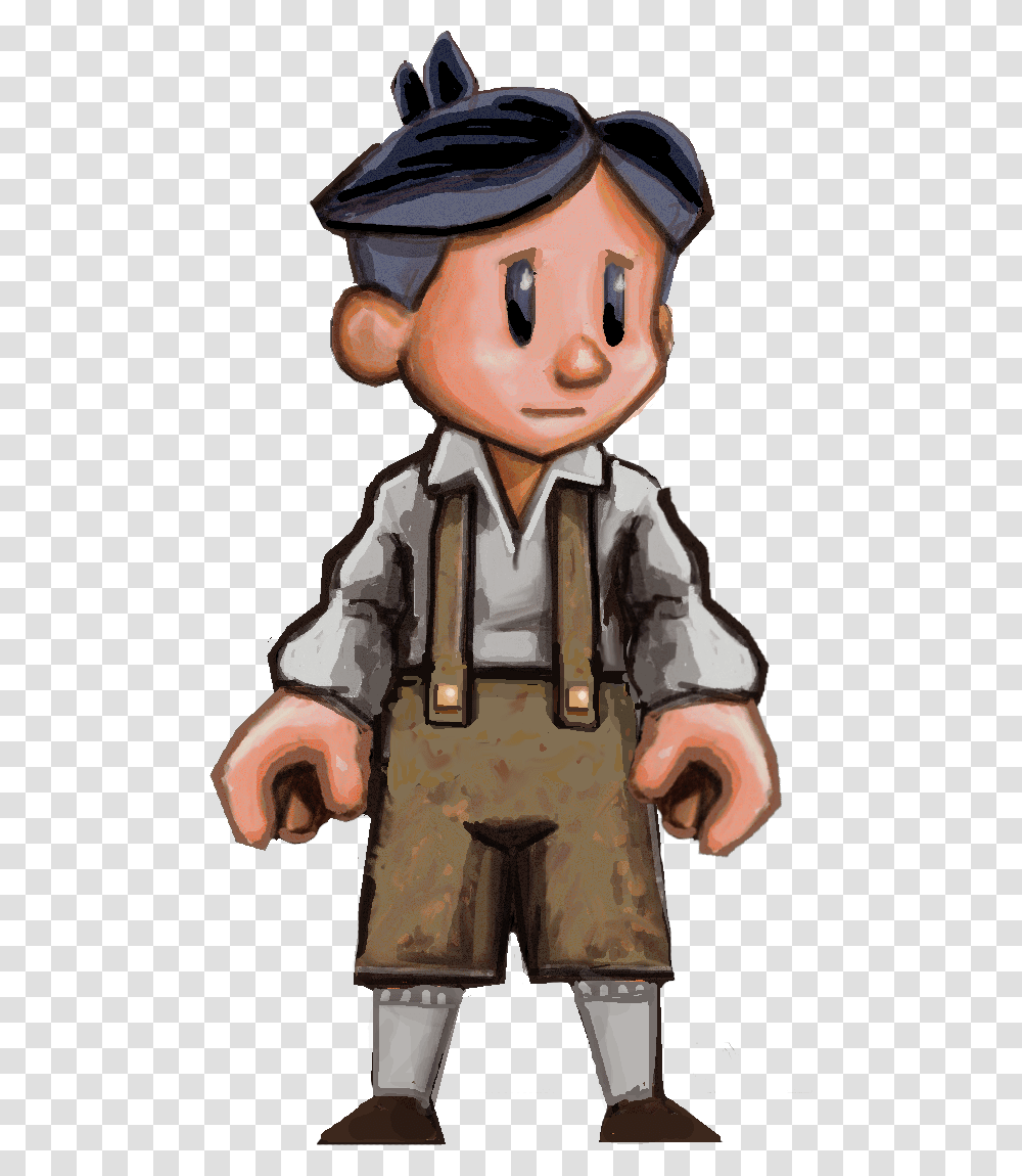 Teslakid Lvl1 Scared No Equipment Teslagrad Characters, Figurine, Person, Hand, Furniture Transparent Png