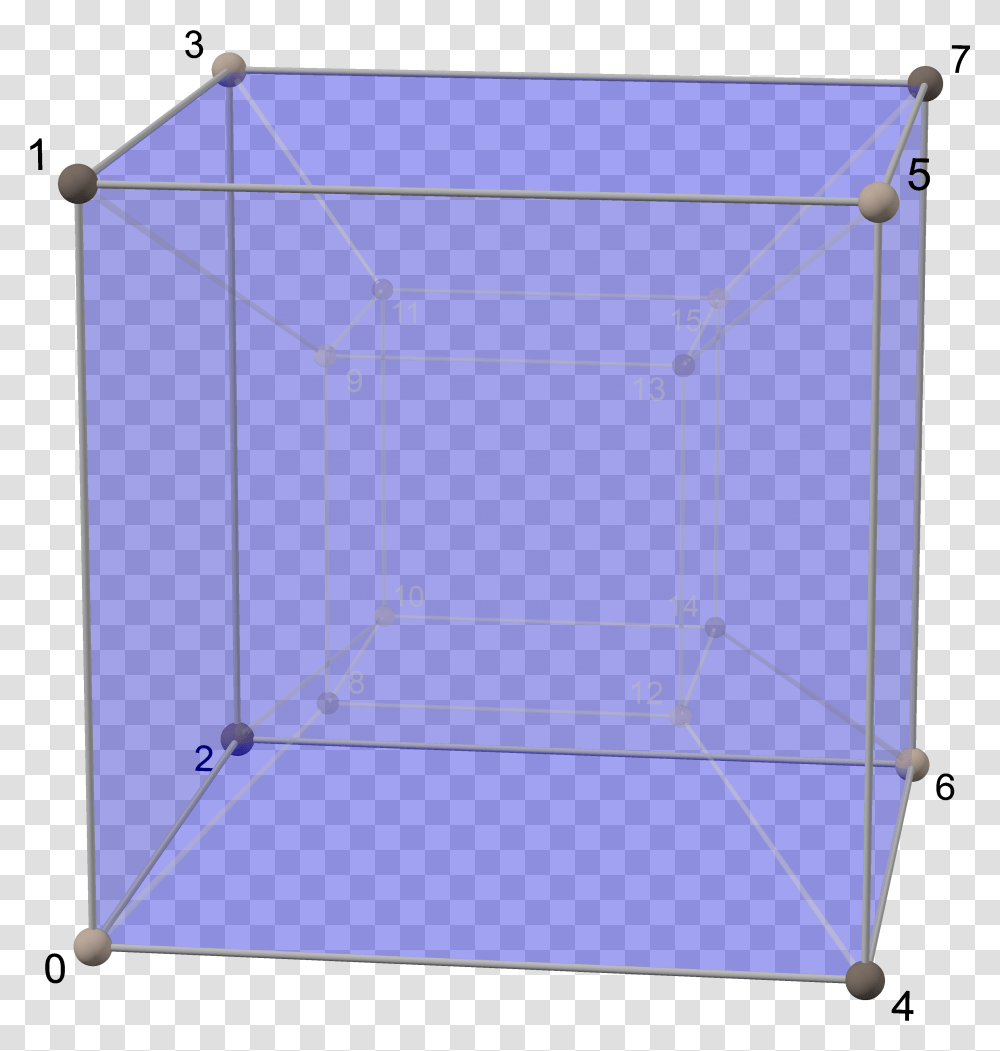 Tesseract Cube 0 Tent, Gate, Plot, Lighting, Accessories Transparent Png