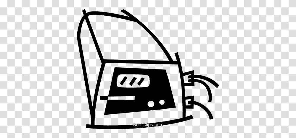 Test Equipment Royalty Free Vector Clip Art Illustration, Appliance, Lawn Mower, Clothes Iron, Vacuum Cleaner Transparent Png
