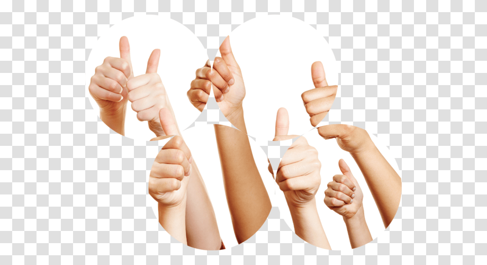 Testimonials Group Of Thumbs Up, Hand, Person, Human, Finger Transparent Png