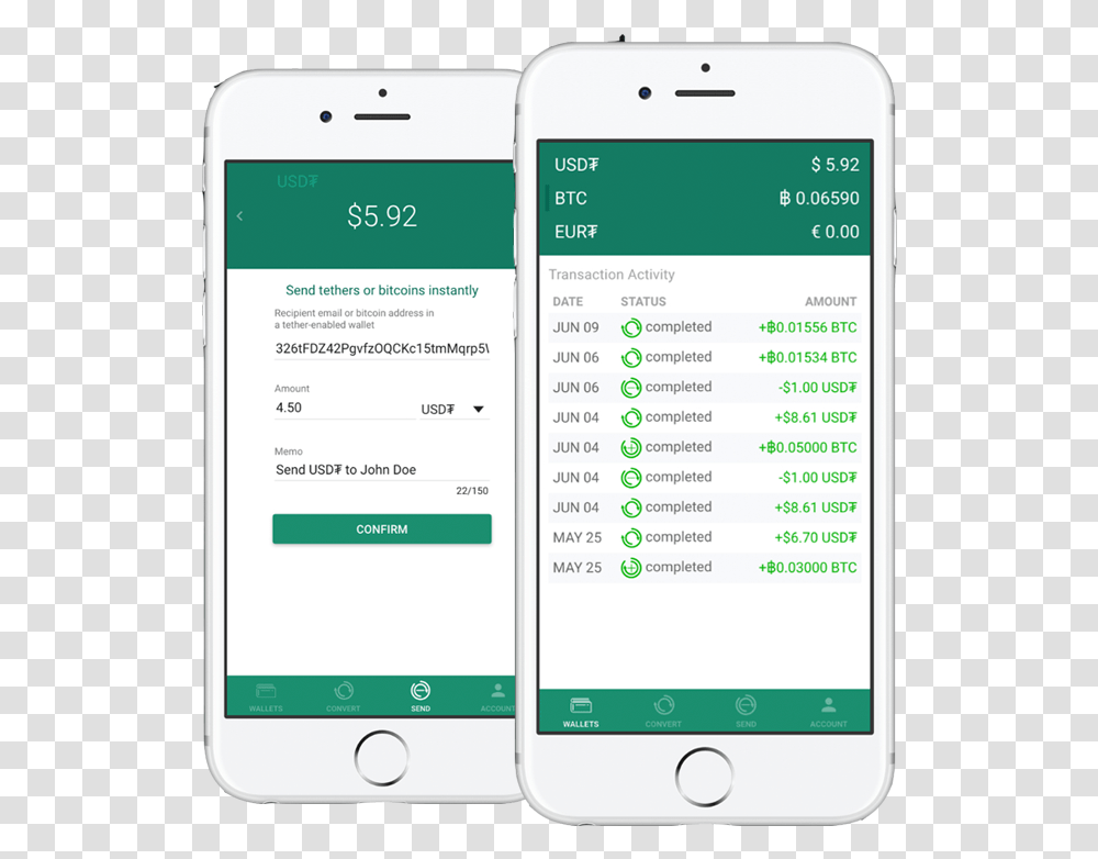 Tether S Mobile App In Action Iphone, Mobile Phone, Electronics, Cell Phone Transparent Png