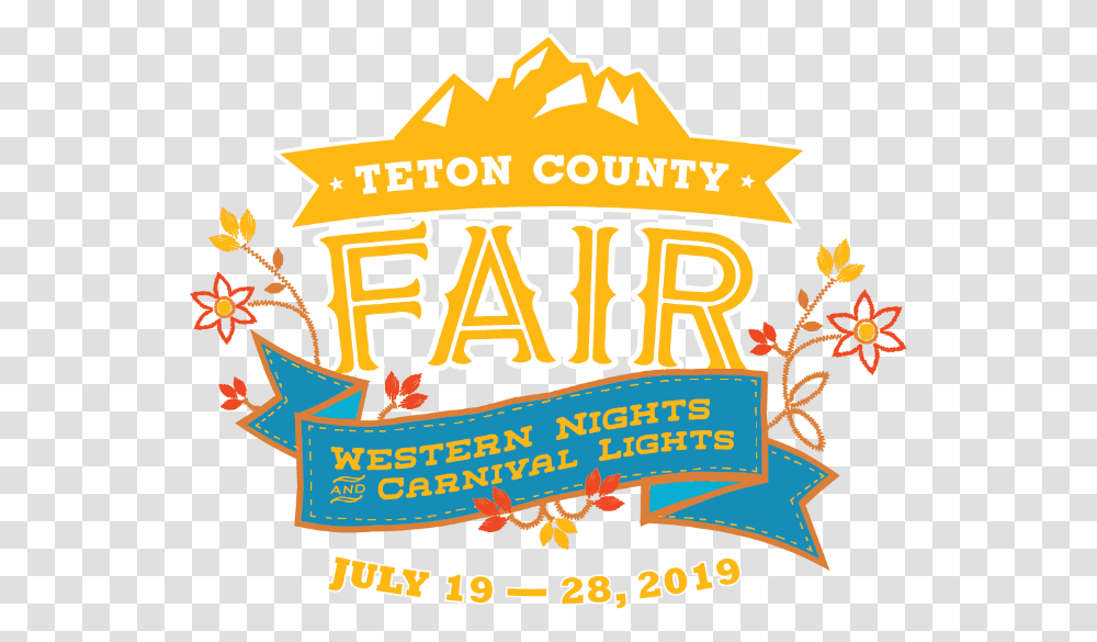 Teton County Fair Logo Teton County Fair Wyoming, Advertisement, Poster, Flyer, Paper Transparent Png