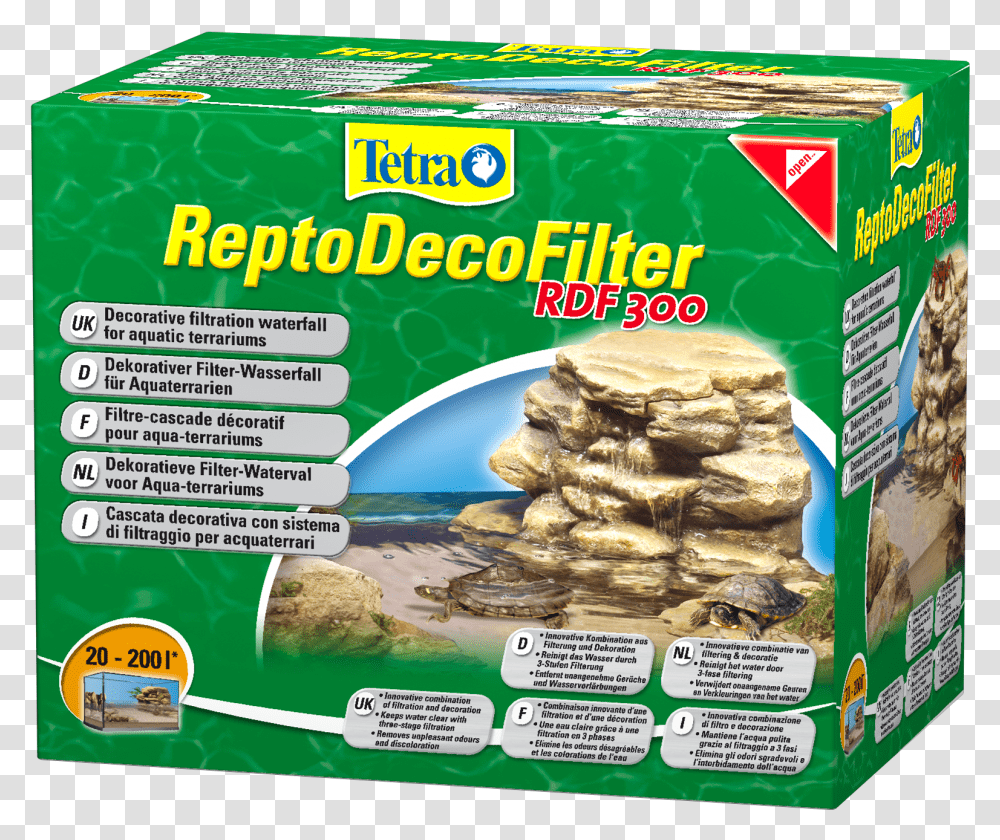 Tetra Reptodecofilter Rdf300 Tetra, Flyer, Food, Plant, Bread Transparent Png